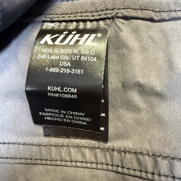 KÜHL Luna Moto Jacket Women’s Large Carbon Gray Soft Stretch EUC - Picture 8 of 14